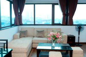 Khu vực ghế ngồi tại Monaco building 901