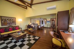 Ruang duduk di Bagan Thiripyitsaya Sanctuary Resort