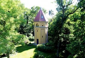 Vrt pred nastanitvijo Wasserturm Putbus