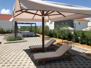 Zahrada ubytování VILE DALMACIJA 365 Sukošan, Zadar county