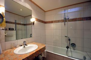 Koupelna v ubytování WILLINO Privathotel