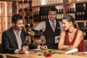 Nápoje v ubytování Boutique Hotel Kircher