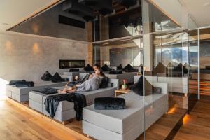 Posezení v ubytování Boutique Hotel Kircher