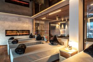 Postel nebo postele na pokoji v ubytování Boutique Hotel Kircher