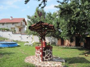 A garden outside Hadjibulevata Guest House