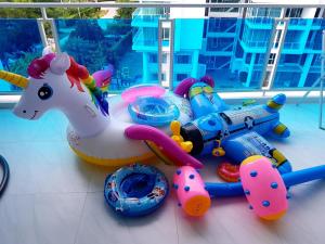 Bazén v ubytování My Resort Huahin C605 nebo v jeho okolí