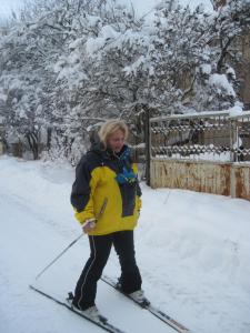 Hadjibulevata Guest House during the winter