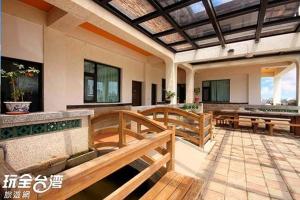 A seating area at Fish's Home