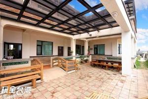 A patio or other outdoor area at Fish's Home