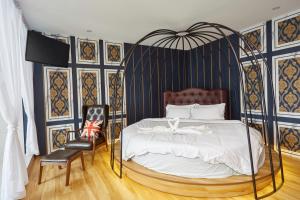 Katil atau katil-katil dalam bilik di DREAM LUXURY HOTEL