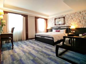 Llit o llits en una habitació de Beauty Hotels - Star Beauty Resort