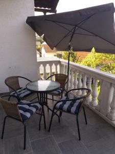 Balkon lub taras w obiekcie Smx Apartement