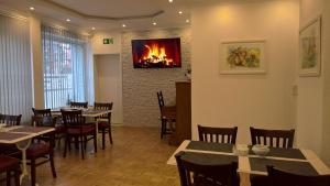 Posezení v ubytování Hotel am Park