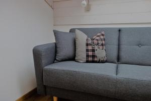 A seating area at Ferienwohnung Brugger