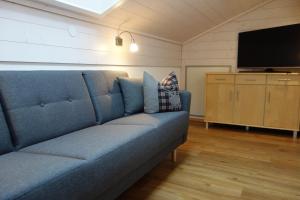 A television and/or entertainment centre at Ferienwohnung Brugger