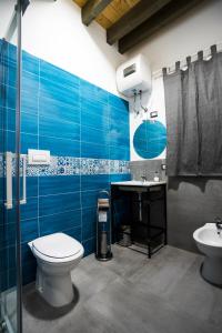 Koupelna v ubytování La Casa di Raffaele