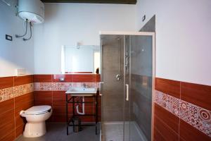 Koupelna v ubytování La Casa di Raffaele