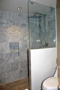 Koupelna v ubytování Hotel Plaza Kokai Cancún