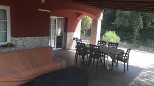A seating area at Casa Pepe