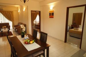 Χώρος καθιστικού στο Kijal Permai Apartment +15 φωτογραφίες