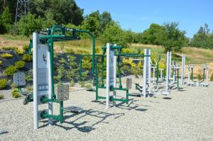 Fitness centrum a/nebo fitness zařízení v ubytování Hotel Zacisze