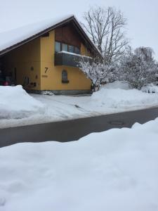 Zimmer in Lautrach v zimě