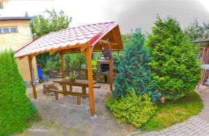 A garden outside Penzión Gardoš