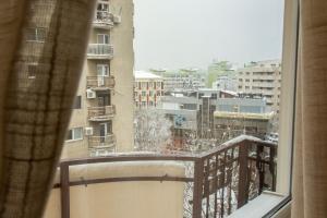 Μπαλκόνι ή βεράντα στο Sala Polivalenta - Sector 4 - Motru 84 by MRG Apartments