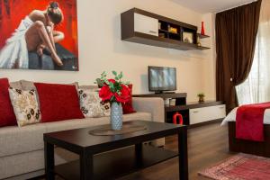 Μια τηλεόραση ή/και κέντρο ψυχαγωγίας στο Sala Polivalenta - Sector 4 - Motru 84 by MRG Apartments