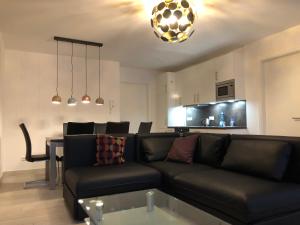 Kuchyň nebo kuchyňský kout v ubytování Strandapartment Meeresrauschen Prora Binz EG
