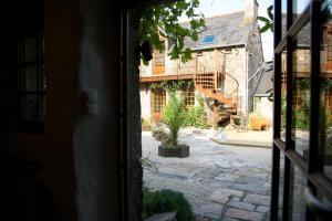 Zahrada ubytování Relais Saint Aubin