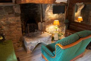 Posezení v ubytování Relais Saint Aubin