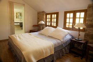 Postel nebo postele na pokoji v ubytování Relais Saint Aubin