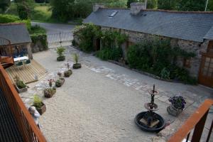 Zahrada ubytování Relais Saint Aubin
