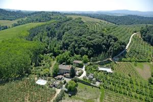 Άποψη από ψηλά του Podere Val di Gallo