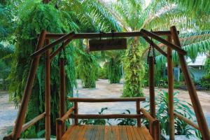 Ein Garten an der Unterkunft Le Pes Villas