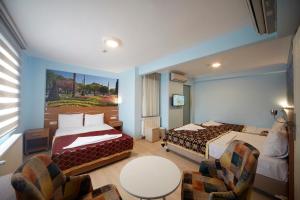 Posezení v ubytování Hotel Akcinar
