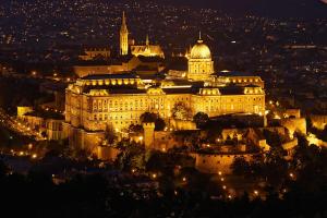 A general view of Budapest or a view of the city taken from Az apartmant