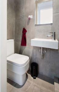 A bathroom at Andrassy Boulevard
