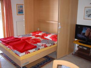 Cama o camas de una habitación en Haus Lossie
