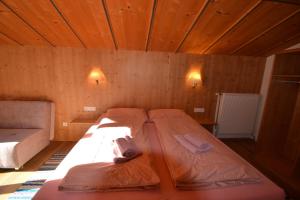Postel nebo postele na pokoji v ubytování Ferienhaus Rieder
