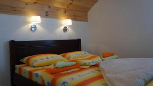 Letto o letti in una camera di Rondović Apartmani - Durmitor