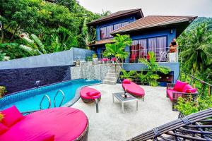 Bazén v ubytování 4 Bedroom Seaview 1 Chaweng Noi SDV161-By Samui Dream Villas nebo v jeho okolí