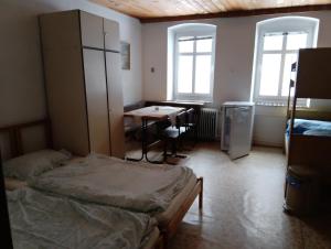 Posteľ alebo postele v izbe v ubytovaní Chata Pepino