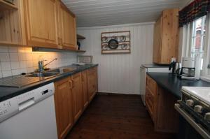 Köök või kööginurk majutusasutuses Putten Seter