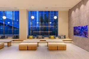 Posezení v ubytování hotel MONday Premium TOYOSU