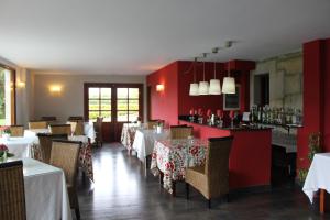 Een restaurant of ander eetgelegenheid bij Quinta de Villanueva