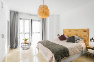 Postel nebo postele na pokoji v ubytování Apartamento Lujo Ancha del Carmen