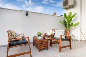 Posezení v ubytování Apartamento Lujo Ancha del Carmen