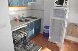 Kuchnia lub aneks kuchenny w obiekcie Studio Vue Mer